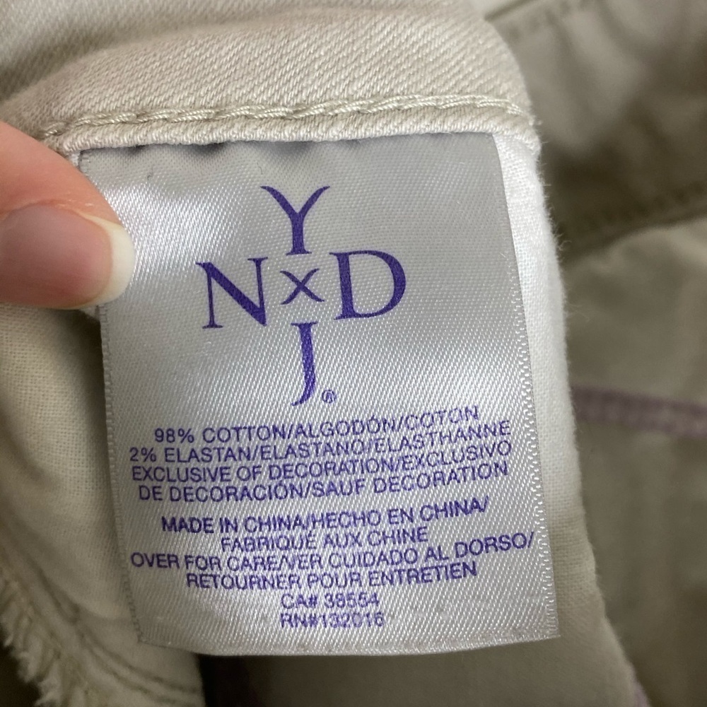 NYDJ light grey skinny ankle jeans - Picture 13 of 14